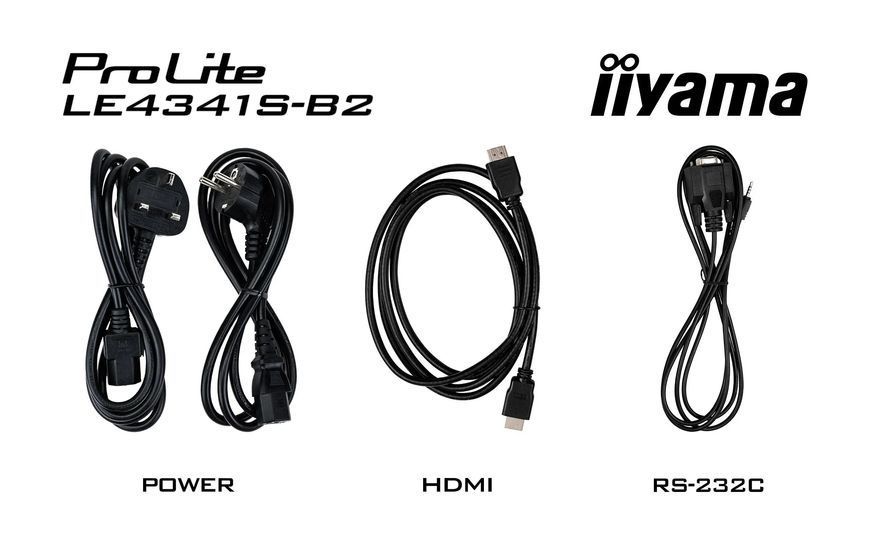 Монітор iiyama ProLite LE4341S-B2 Digital Signage 43 Full HD IPS 60Hz 8ms EURO_1316882 фото