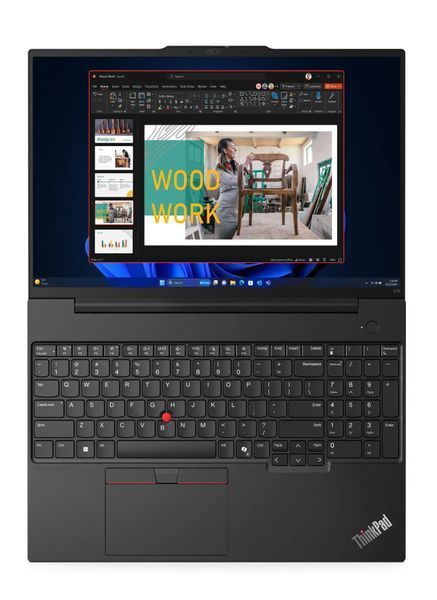 Ноутбук Lenovo ThinkPad E16 Gen 2 16 R7 7735HS 16GB ОЗУ 512GB SSD Windows 11 Pro Чорний EURO_1327085 фото