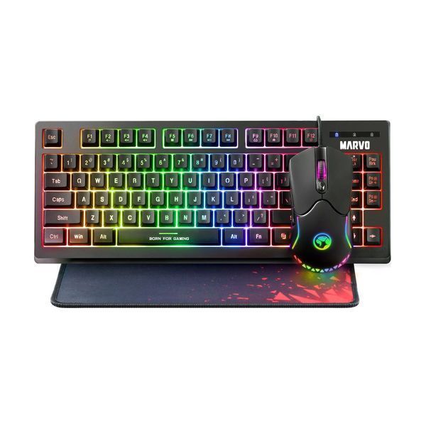 Комплект Marvo CM310 RGB черный EURO_1356563 фото