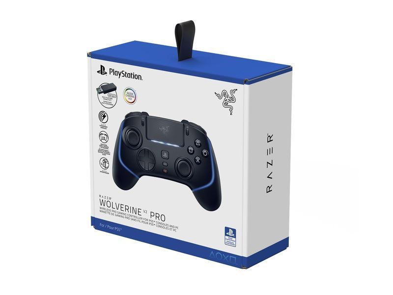 Беспроводной геймпад Razer Wolverine V2 Pro для PS5, ПК Черный EURO_1347979 фото