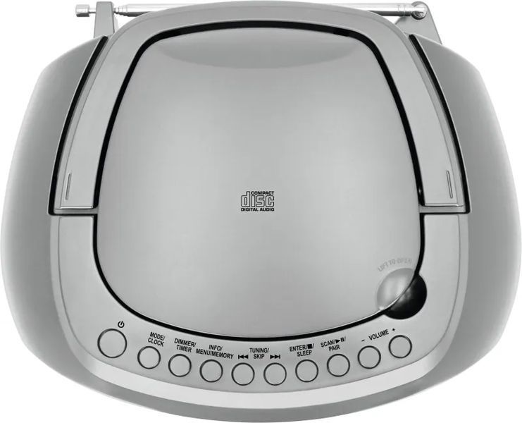 TechniSat DigitRadio 1990 Bluetooth-радиоплеер серебристого цвета EURO_1253036 фото