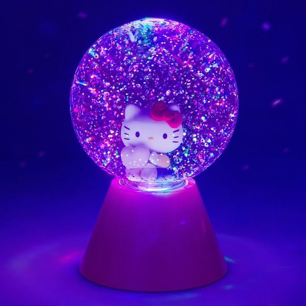 Лампочка Paladone Hello Kitty LED Glitter Ball EURO_1384691 фото