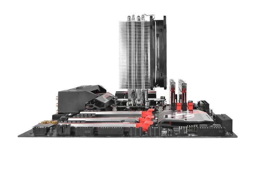 Охлаждение Thermaltake Riing Silent 12 RGB Sync Edition Черный EURO_1177055 фото