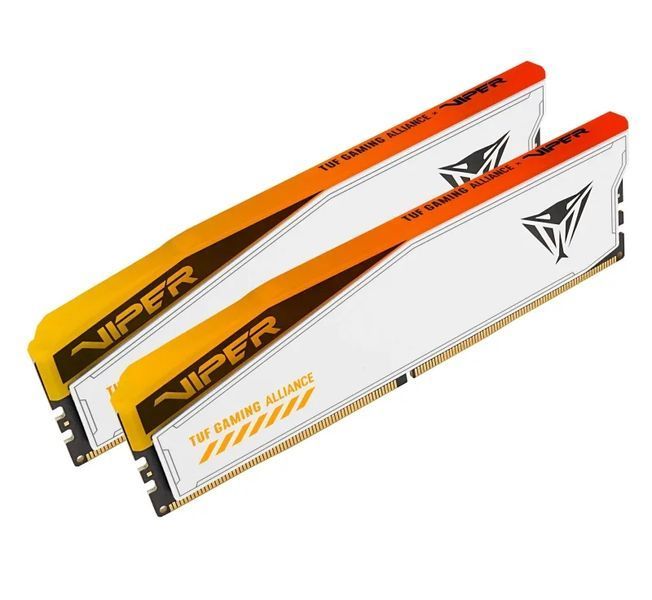 Память RAM Patriot Viper Elite 5 RGB TUF Gaming Alliance DDR5 32GB (2 x 16GB) 6000 CL36 Белый EURO_1308892 фото