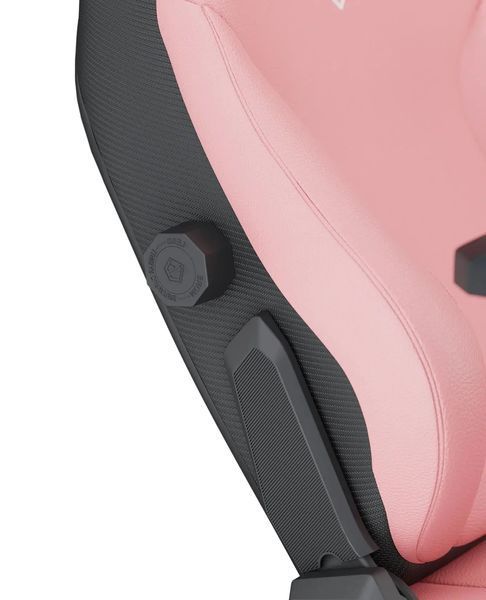 Крісло Anda Seat Kaiser 3 L ігрове до 150 кг Шкіра ECO Рожевий EURO_1319251 фото