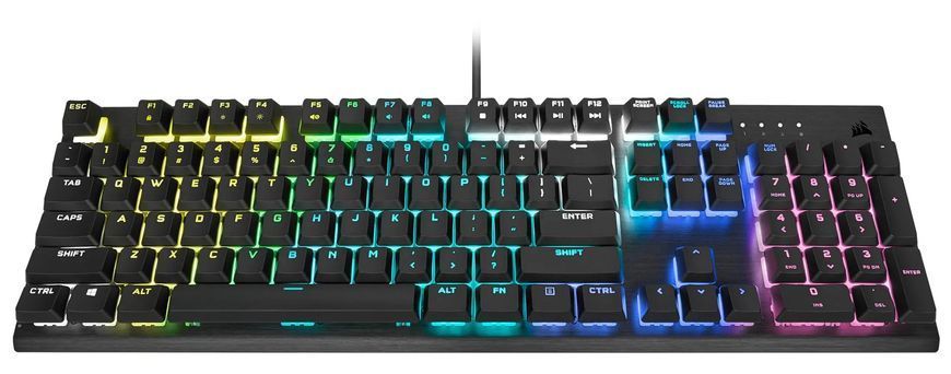 Механическая клавиатура Corsair K60 RGB PRO Cherry MX Viola Черная EURO_1222151 фото