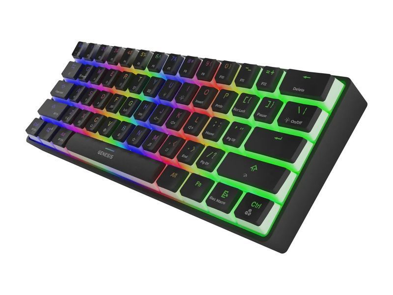 Механическая клавиатура Genesis Thor 660 RGB Gateron Brown Черная EURO_1309263 фото