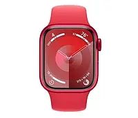 Apple Watch 9 41/(продукт) Червоний алюміній/червоний спортивний діапазон M/L LTE 1180407 фото