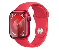 Apple Watch 9 41/(продукт) Червоний алюміній/червоний спортивний діапазон M/L LTE 1180407 фото