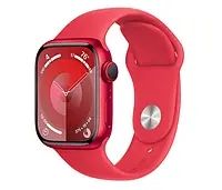 Apple Watch 9 41/(продукт) Червоний алюміній/червоний спортивний діапазон S/M LTE 1180276 фото