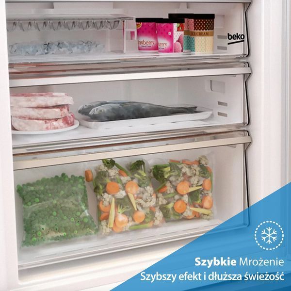 Холодильник Beko BCNA306E5ZSN Full No Frost 193,5 см Камера свежести EURO_1297936 фото