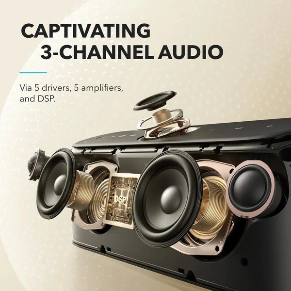Bluetooth-колонка Soundcore Motion X600 50 Вт зеленого кольору EURO_1305495 фото