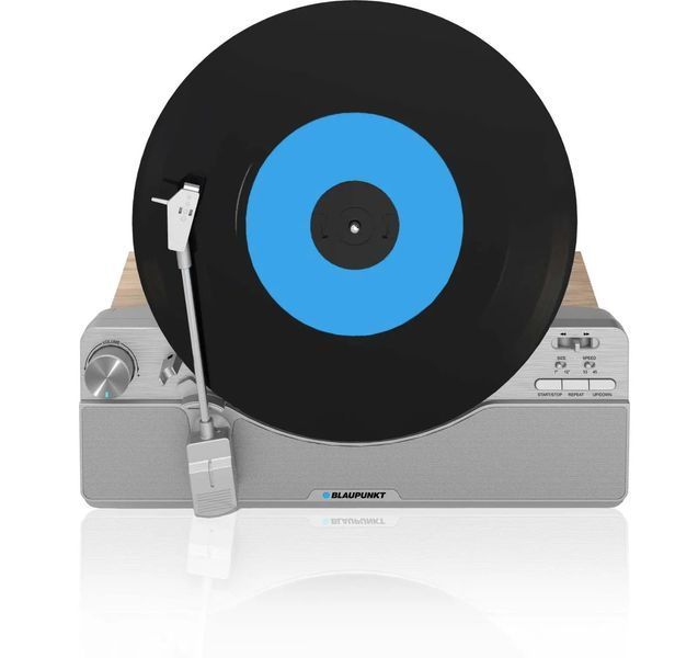 Граммофон Blaupunkt VT100SL автоматический ременной привод предусилитель Bluetooth серебристый EURO_1335107 фото