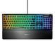 Мембранна клавіатура SteelSeries Apex 3 Чорна EURO_1208213 фото 1