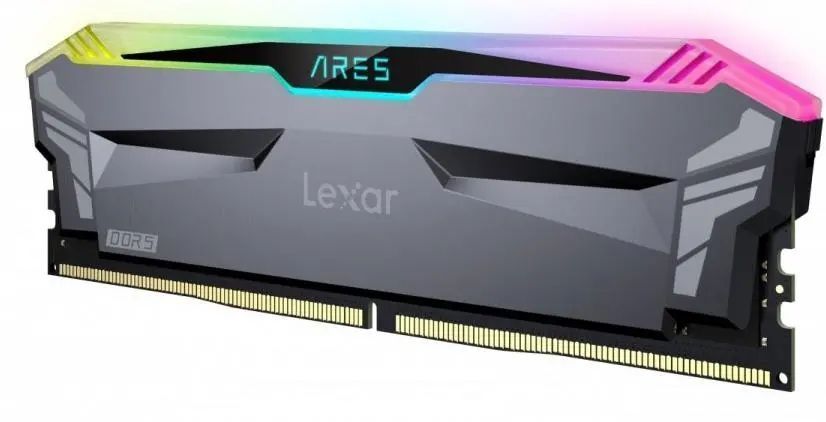Пам'ять RAM Lexar Ares RGB DDR5 32GB (2 x 16GB) 6400 CL32 Чорний EURO_1319836 фото