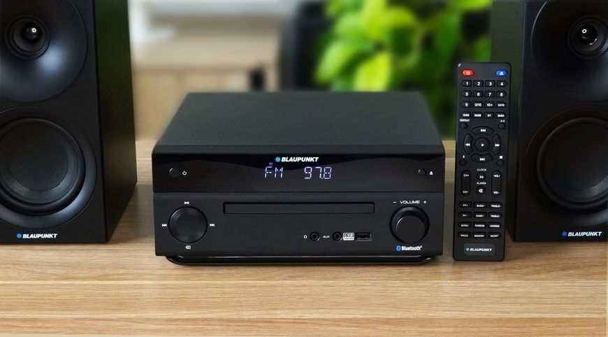 Blaupunkt MS30.2BT 50W Bluetooth FM-радіо чорного кольору EURO_1332841 фото