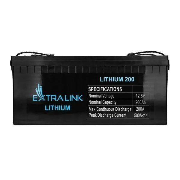 Акумулятор Extralink LiFePO4 EX.30479 12,8V 200Ah EURO_1313441 фото
