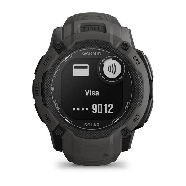 Garmin Instinct 2X Solar 50mm GPS Smartwatch Графит EURO_1304573 фото