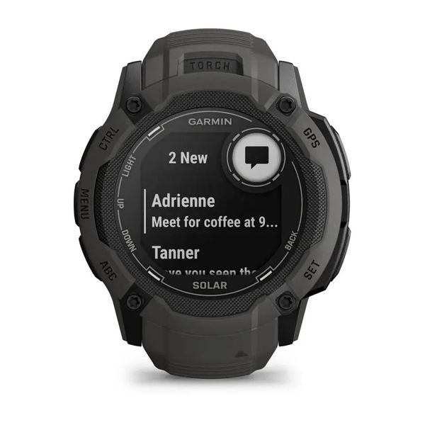 Garmin Instinct 2X Solar 50mm GPS Smartwatch Графит EURO_1304573 фото