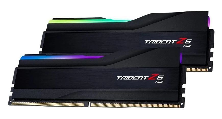Оперативная память G.Skill Trident Z5 RGB DDR5 32 ГБ (2 x 16 ГБ) 6400 CL32 Черный EURO_1285891 фото
