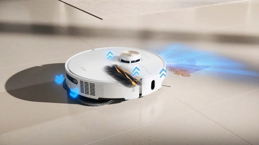 Робот-пилосос Dreame L40s Pro Ultra Функція миття Станція очищення Створення карти приміщення Білий EURO_1351188 фото