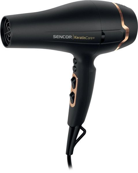 Фен Sencor SHD 8275BK з іонізаційним дифузором, холодним повітрям, 2400 Вт, 2 швидкості, 3 температури EURO_1293048 фото