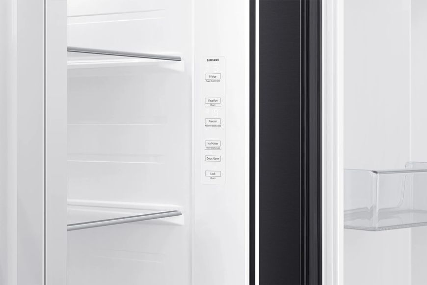 Холодильник Samsung SBS RS65DG54M3B1 Повний No Frost 178см Диспенсер для води Автоматична лоткова Легке керування Графітова сталь EURO_1313052 фото