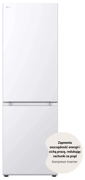 Холодильник LG GBV3100CSW Повна No Frost 186 см Ящик з контролем вологості Білий EURO_1297500 фото