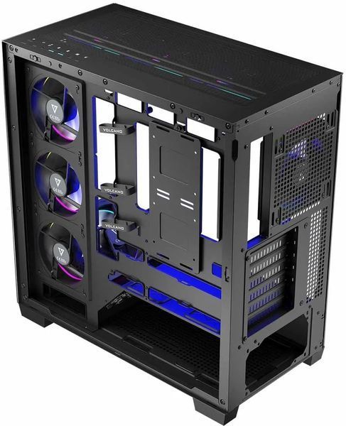 Корпус MODECOM Volcano Stellar 8F ARGB Чорний EURO_1379961 фото