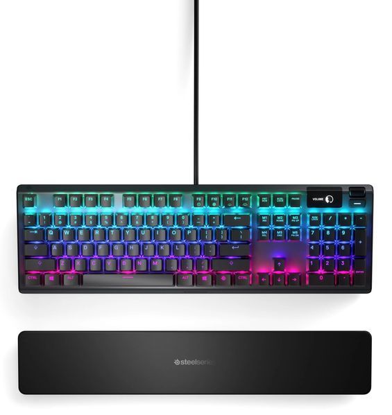 Гібридна клавіатура SteelSeries Apex 5 чорна EURO_1208212 фото