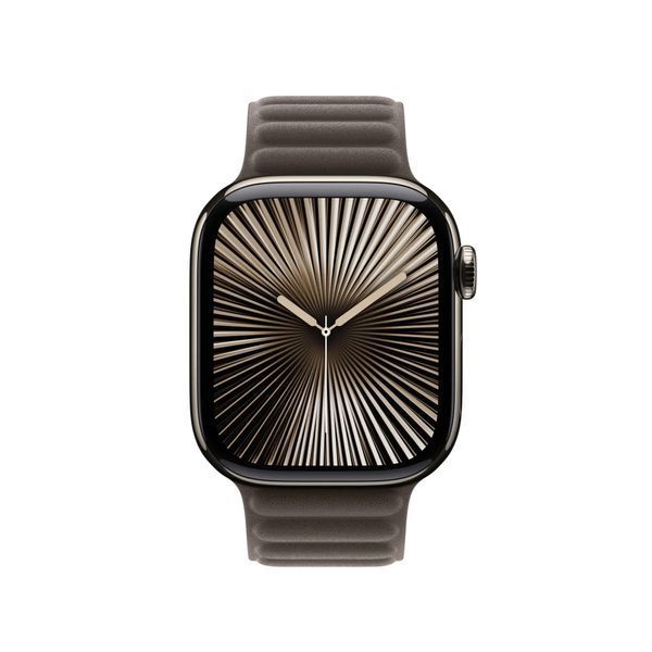 Apple Band Ribbed Magnetic 42 мм M/L Taupe EURO_1328457 фото
