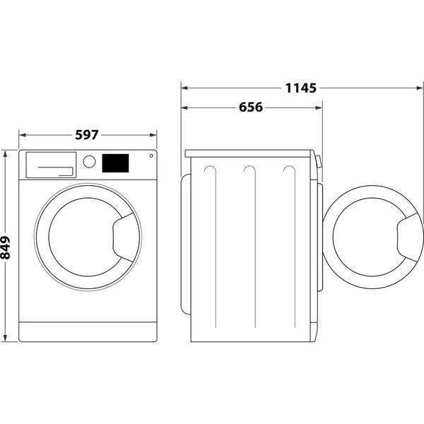 сушилка Whirlpool W6 D94WB EE 66см 9кг EURO_1248370 фото