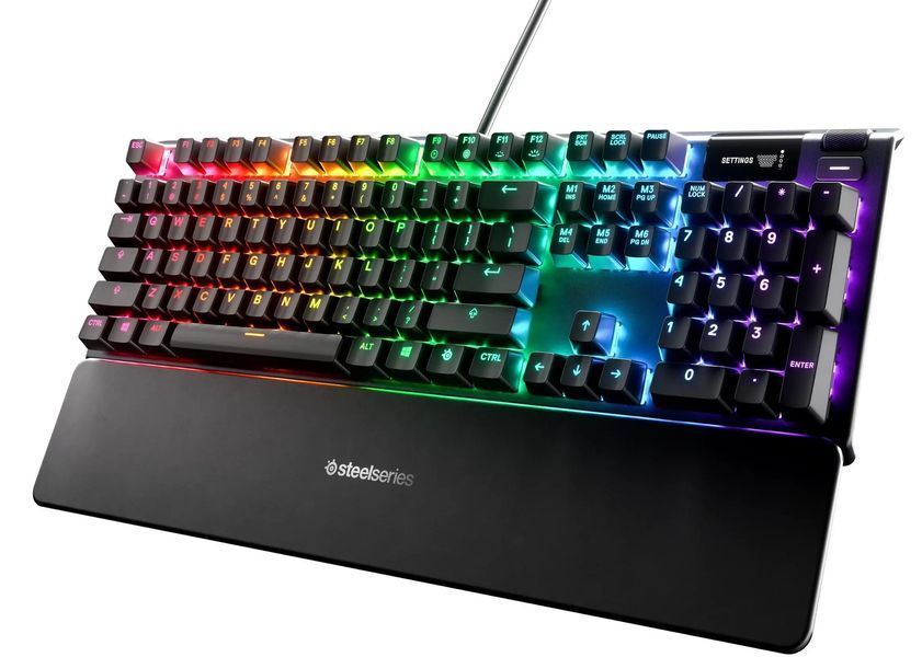 Гібридна клавіатура SteelSeries Apex 5 чорна EURO_1208212 фото